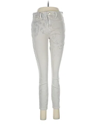 Pre-owned L'agence Jeans In Silver