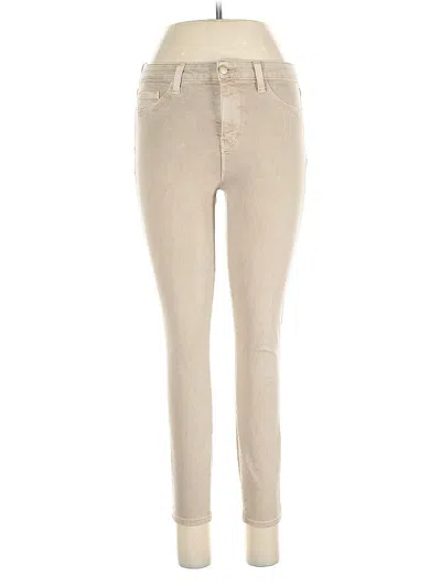 Pre-owned L'agence Jeans In Tan
