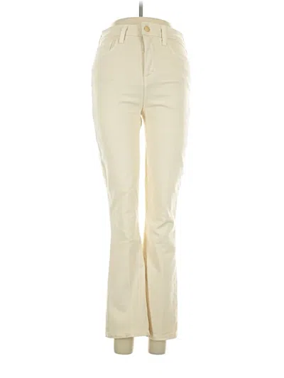Pre-owned L'agence Jeans In Tan
