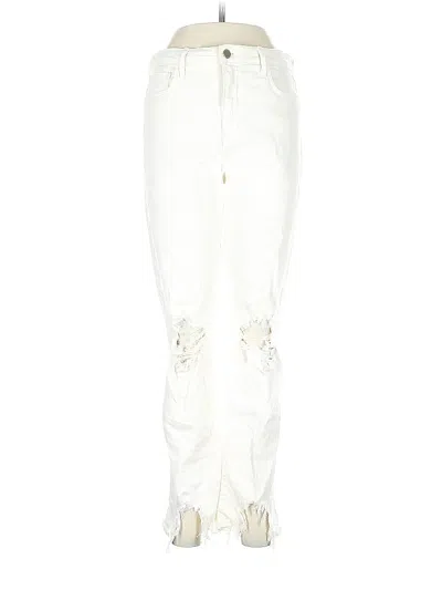Pre-owned L'agence Jeans In White