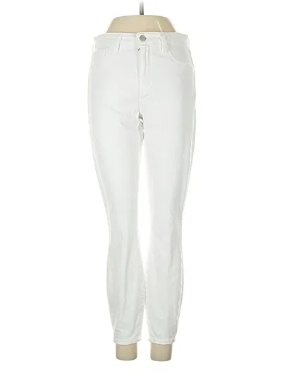 Pre-owned L'agence Jeans In White