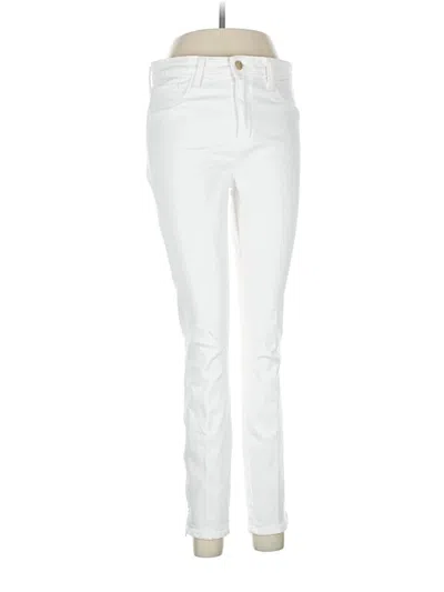 Pre-owned L'agence Jeans In White