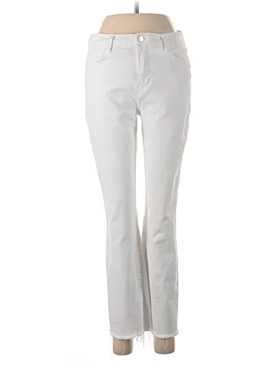 Pre-owned L'agence Jeans In White