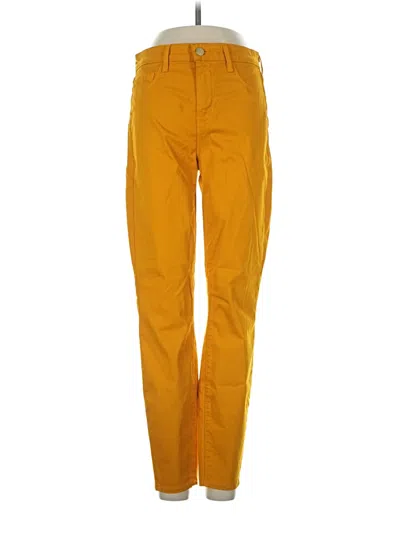 Pre-owned L'agence Jeans In Yellow