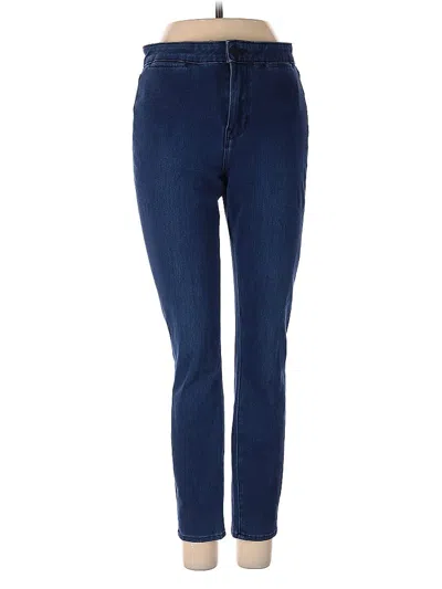Pre-owned L'agence Jeggings In Blue