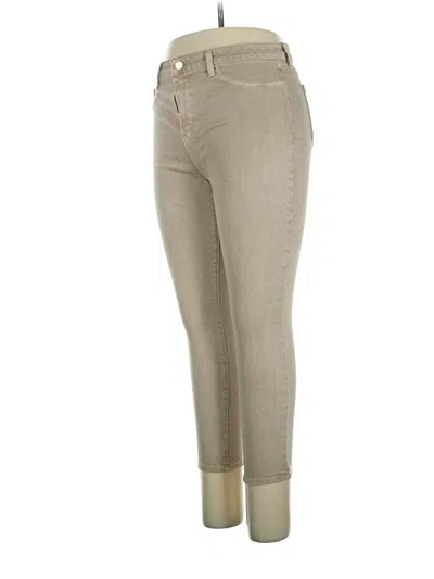 Pre-owned L'agence Jeggings In Brown