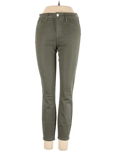 Pre-owned L'agence Jeggings In Green