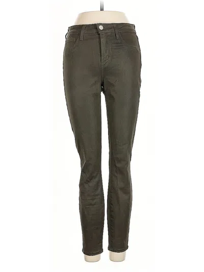 Pre-owned L'agence Jeggings In Green