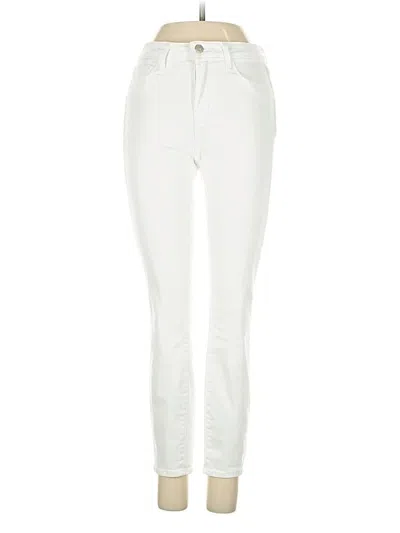 Pre-owned L'agence Jeggings In White