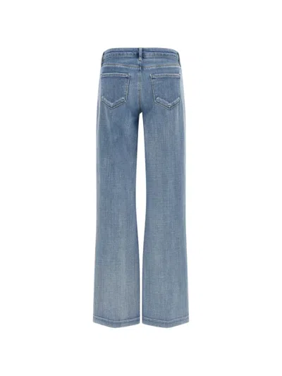 L'agence Light Blue Straight Jeans