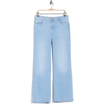 L'agence Joanne Wide Leg Jeans In Gray