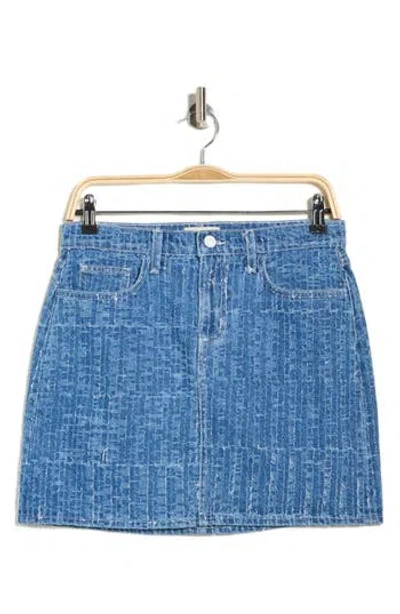 L'agence Jolene Denim Miniskirt