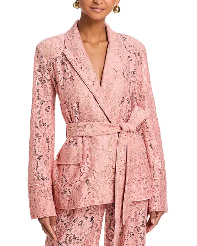 L'agence Jordana Lace Blazer In Pink
