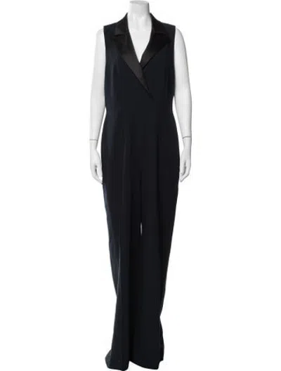Pre-owned L'agence Jumpsuit In Blue