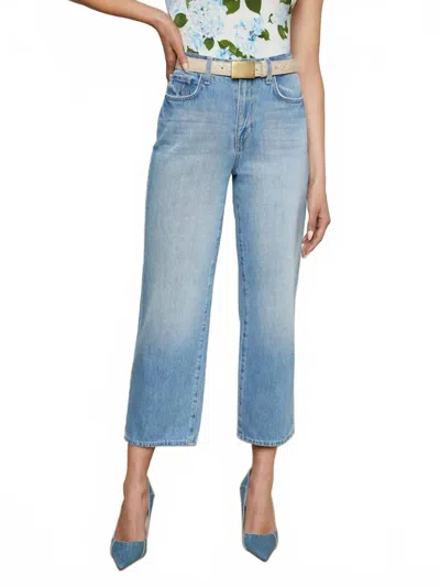 L'agence June Crop Stovepipe Jean In Cristo In Multi