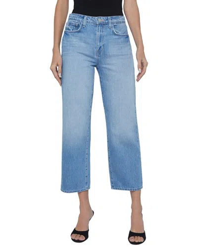 L'agence June Ultra High-rise Crop Stovepipe Jean In Blue