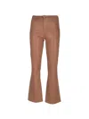L'agence Kendra Flared Jeans In Brown