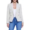 L'agence Kenzie Double Breasted Blazer In Multi