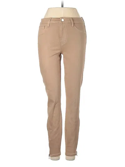Pre-owned L'agence Khaki Pant In Brown