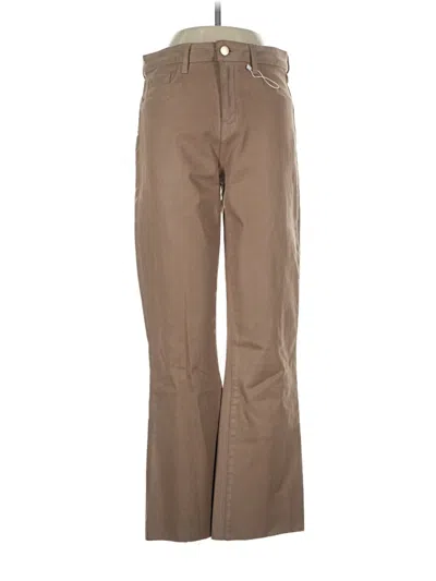 Pre-owned L'agence Khaki Pant In Brown
