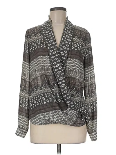 Pre-owned L'agence Kimono In Gray