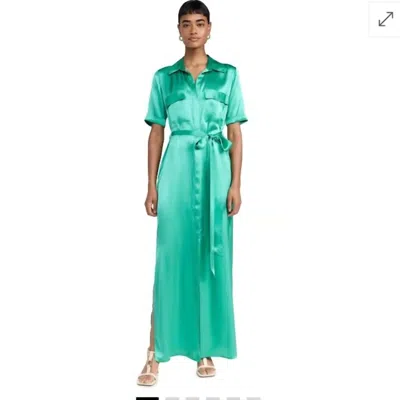 L'agence Klement Cargo Dress In Green