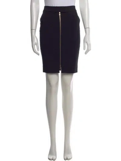 Pre-owned L'agence Knee-length Skirt In Black