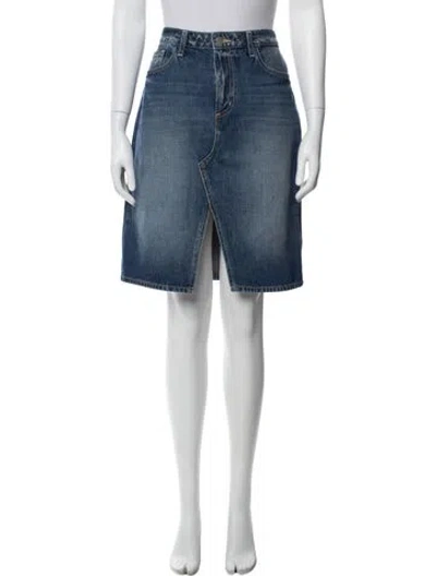 Pre-owned L'agence Knee-length Skirt In Multi