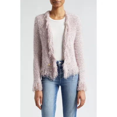 L'agence Knit Cardigan In Pink