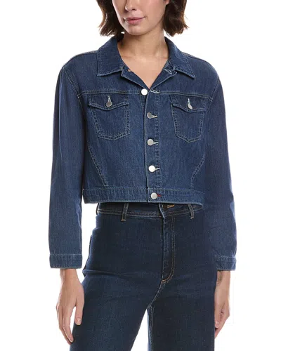 L'agence Koda Crop Jacket In Black