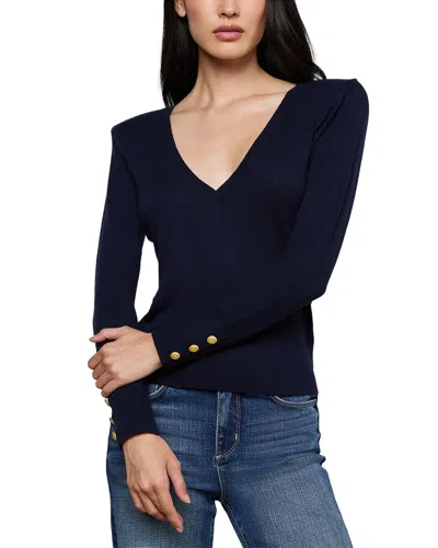 L'agence Kolie Sweater In Blue