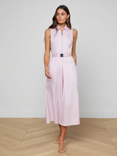 L'agence Kolton Dress In Pink