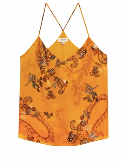 L'agence Kylee Racerback Tank In Arrowood In Orange