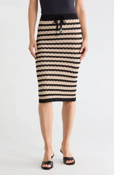 L'agence Lacen Pointelle Knit Skirt