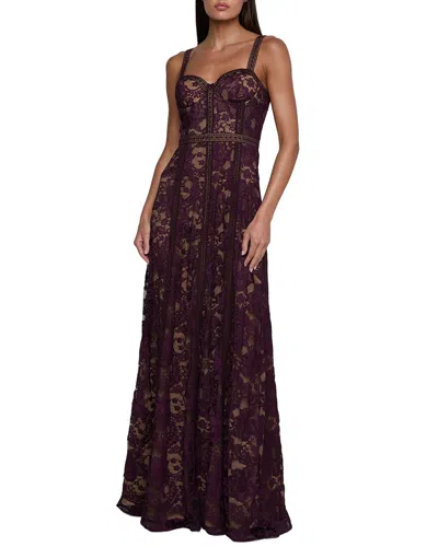 L'agence Laynie Long Dress In Purple