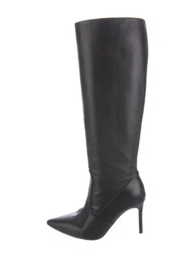 Pre-owned L'agence Leather Boots In Black