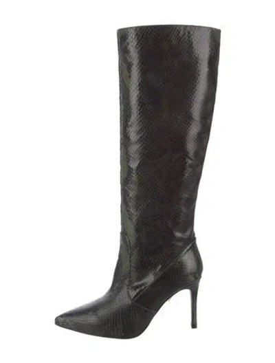 Pre-owned L'agence Leather Boots In Multi