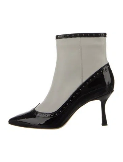 Pre-owned L'agence Leather Boots In Multi