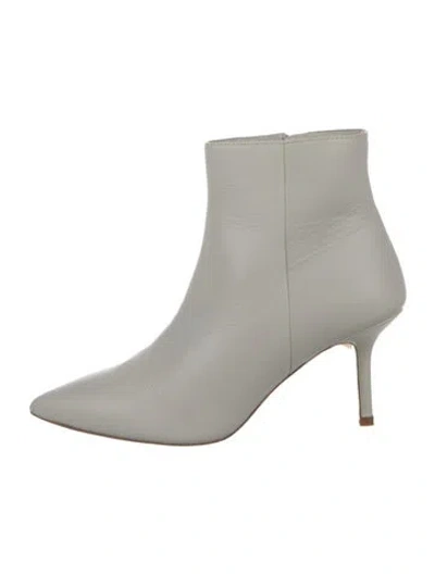 Pre-owned L'agence Leather Boots In White