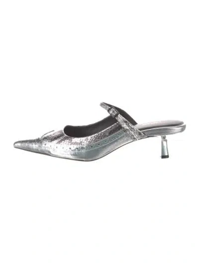 Pre-owned L'agence Leather Mules