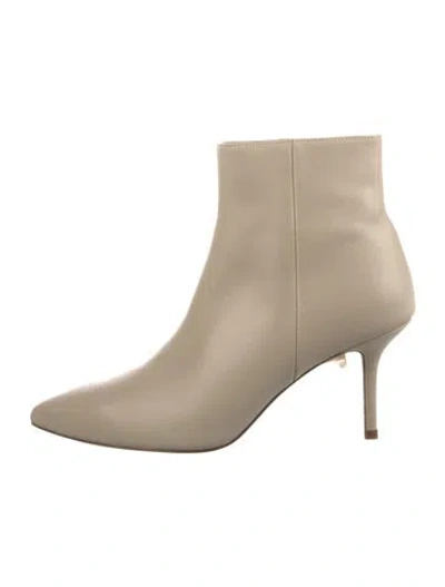 Pre-owned L'agence Leather Pumps In Neutrals