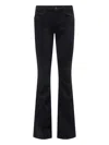 L'agence Lenora Low-rise Flare Jean In Black