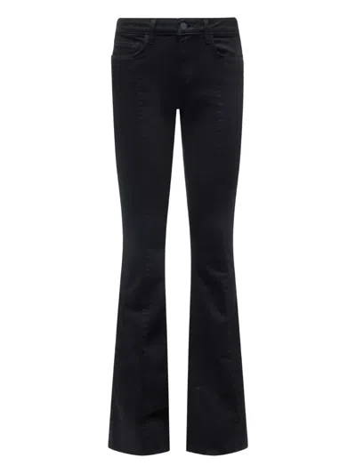 L'agence Lenora Low-rise Flare Jean In Black