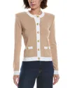 L'agence Leon Cardigan In Brown