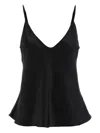L'agence Lexi Adjustable-straps Top In Black