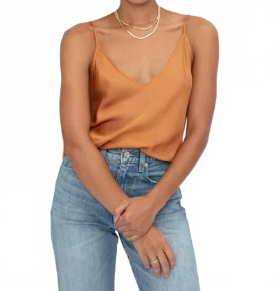 L'agence Lexi Camisole In Honey In Brown