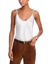 L'agence Lexi Silk Cami In White