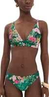 L'agence Lexie Charonda Butterfly Ots Bra Top Multi In Multi