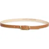 L'agence Leya Leather Belt In Brown