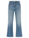 L'agence Light Blue Flared Jeans In Light Blue